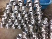Duplex Steel A182 F55 Duplex S32760/F44 Duplex 254SMO S31254/F904L N08904 SW Tee