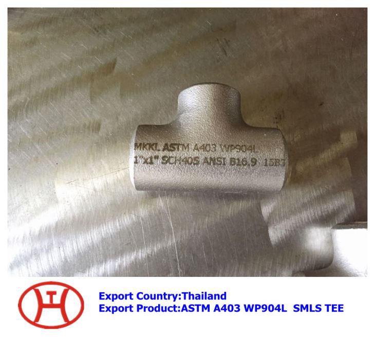 ASTM A403 WP904L TEE UGWALI