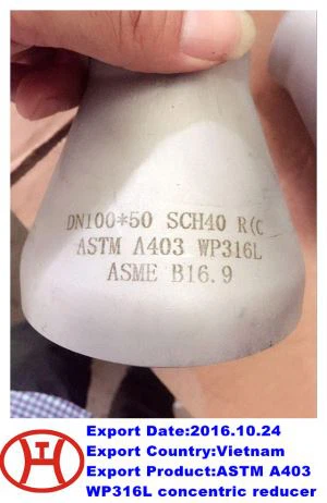 316 L Reducer konċentriku