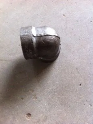 Asme SA-182 ASTM A182 F304L Sokit Weld Elbow