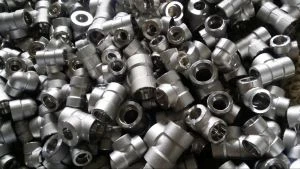 ASME SA - 182  ASTM A 182  F 347  Socket Weld Tee