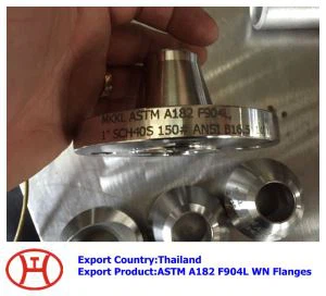 ASTM A 182  F 904 L WN Flange