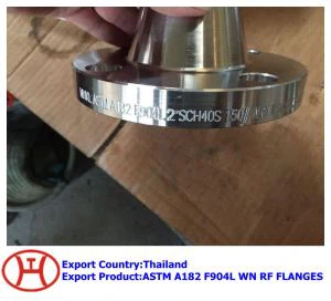 ASTM A 182  F 904 L WN RF Flange
