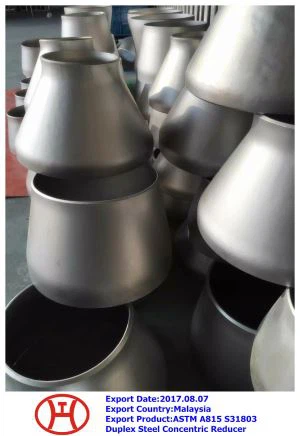 AstM A815 S31803 Duplex Steel Konċentriku Reducer
