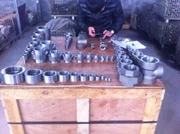 Stainless 317 317L Socket Falsed Threaded minkeb Koppja ta 'l-Għatu tal-Għatu