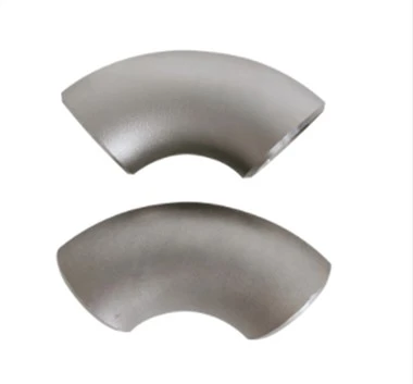 Fittings tal-pajpijiet tal-liga tat-titanju ASTM B16.9 45 90 180 grad minkeb tat-titanju